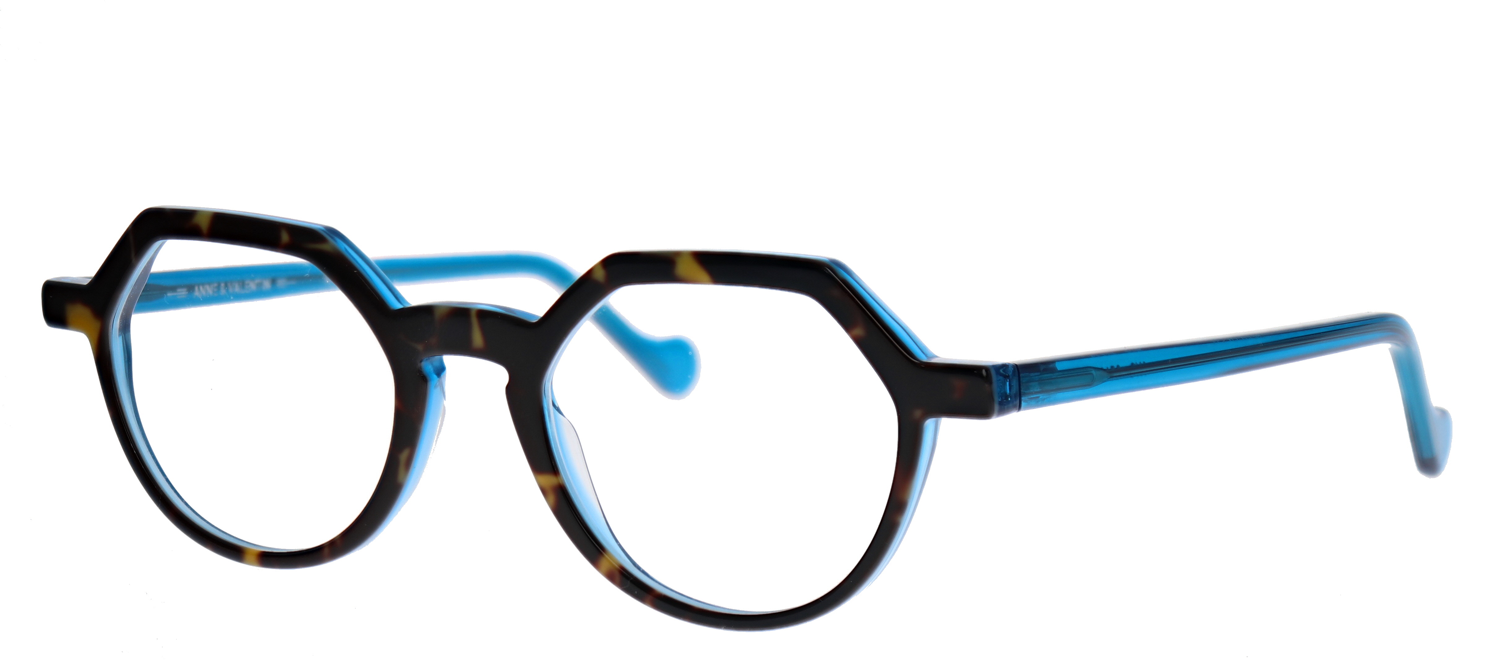 blauw / havana bruin