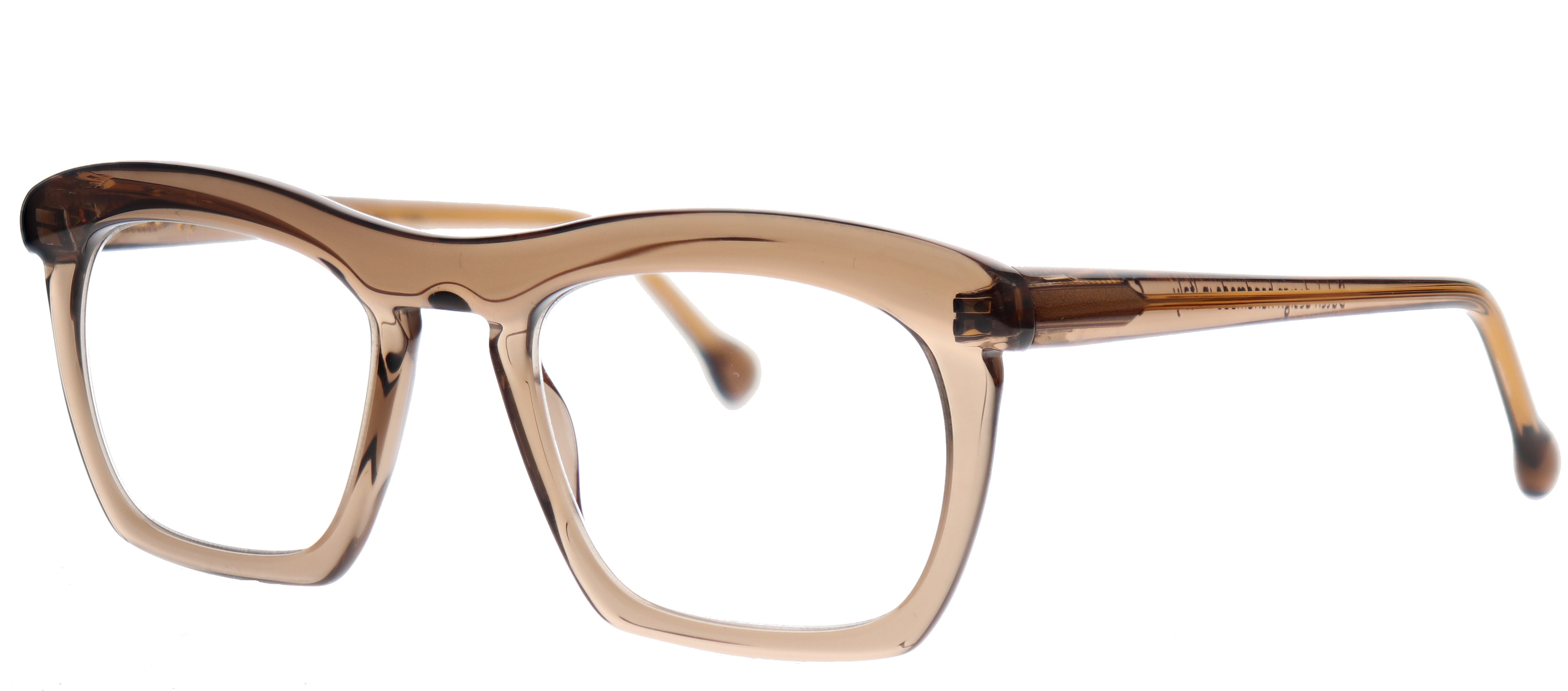 transparant licht bruin