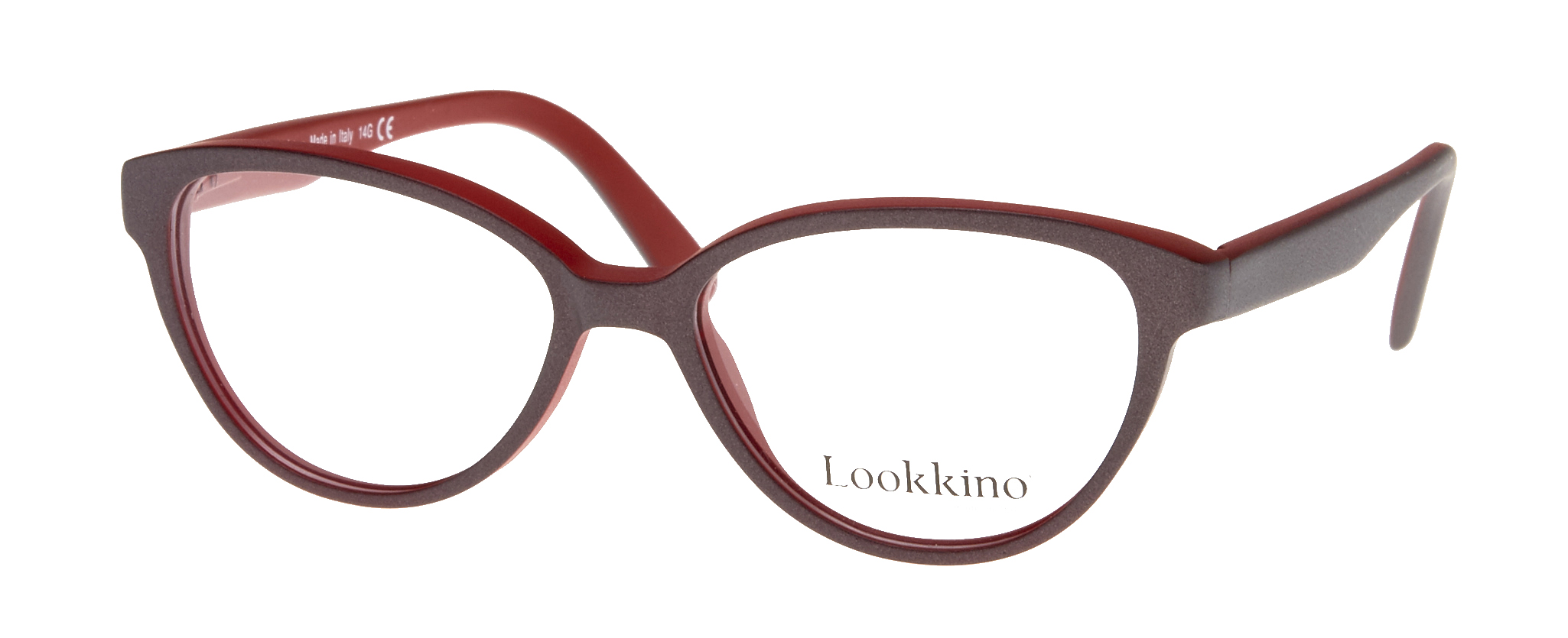 Mat bruin/rood