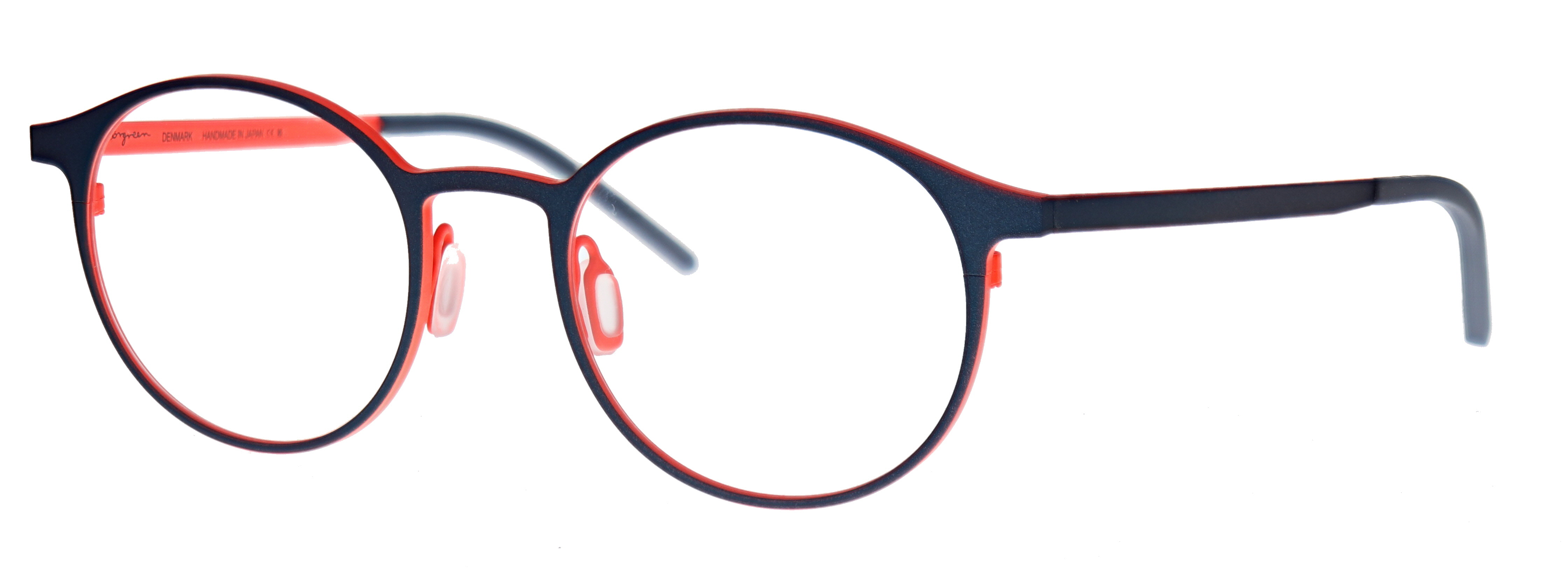 Blauw/oranje
