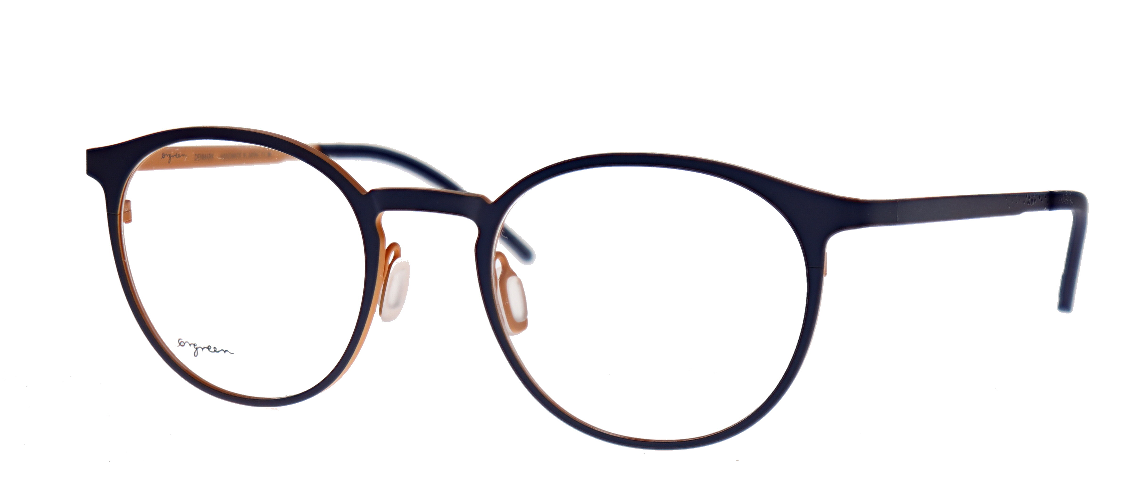 Donker blauw / Oranje