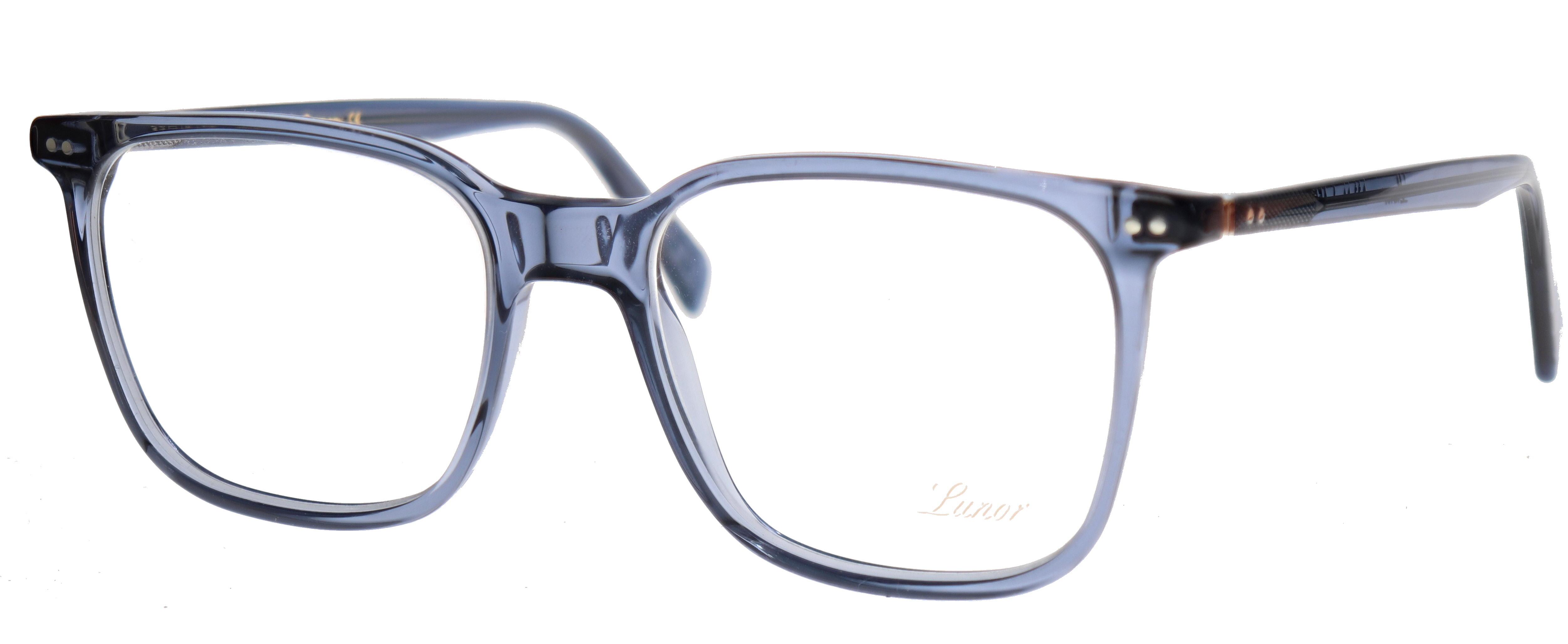 Transparant blauw