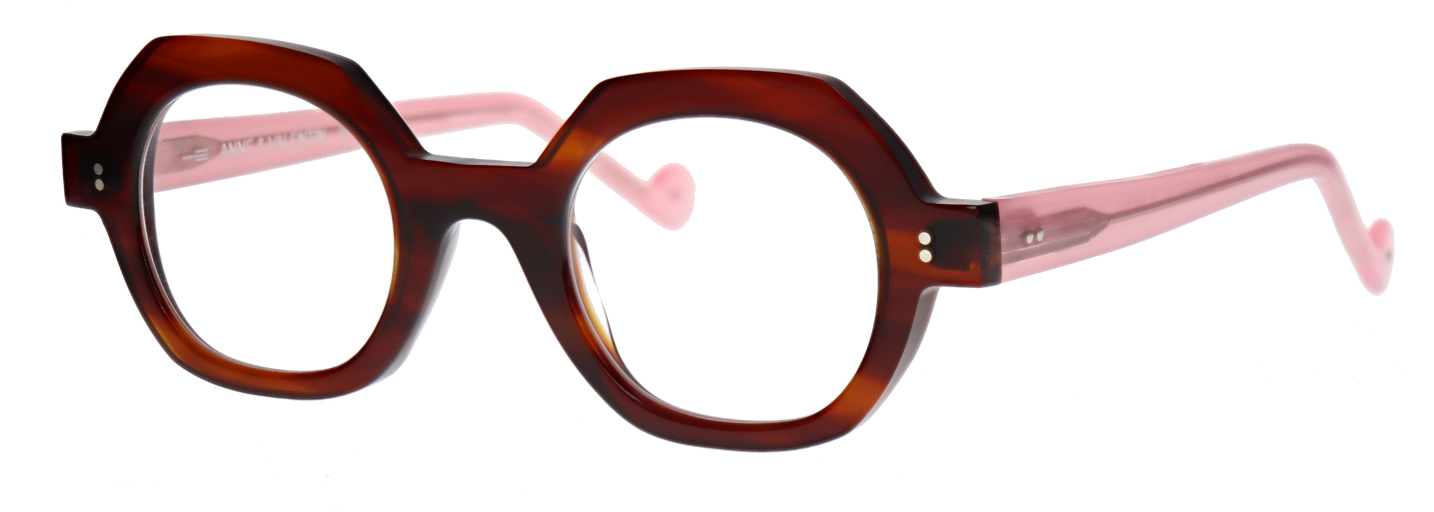 Transparant Bruin/Transparant Roze