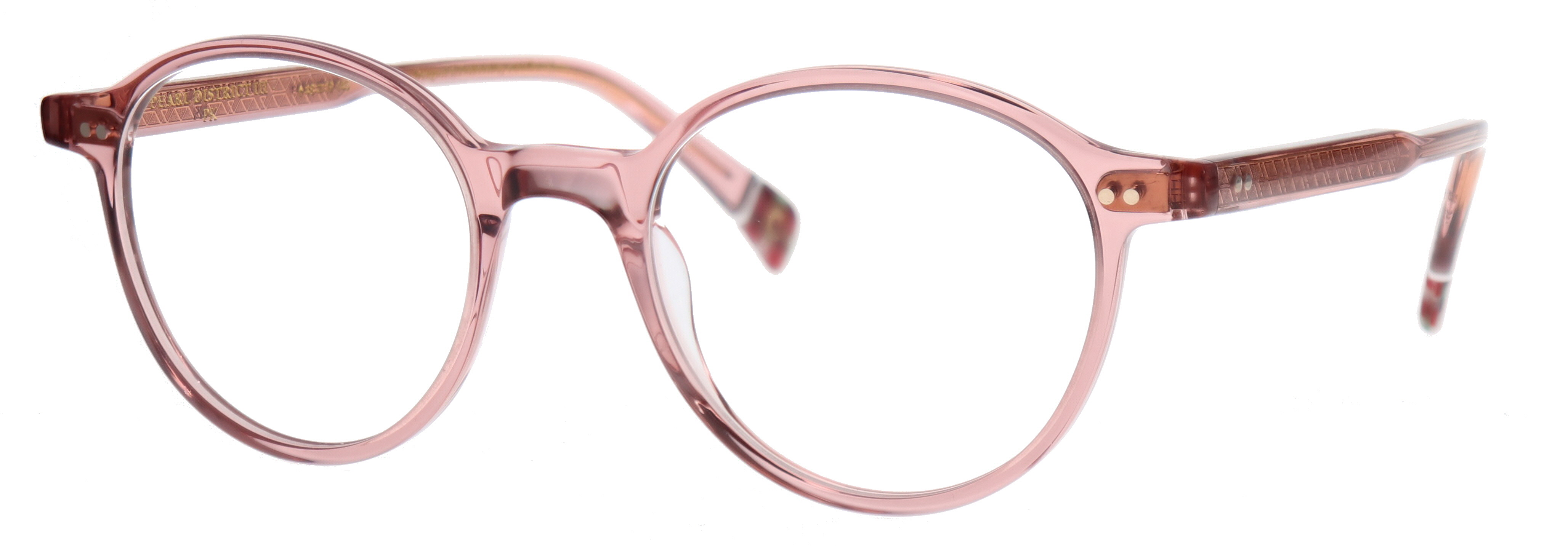 Transparant roze