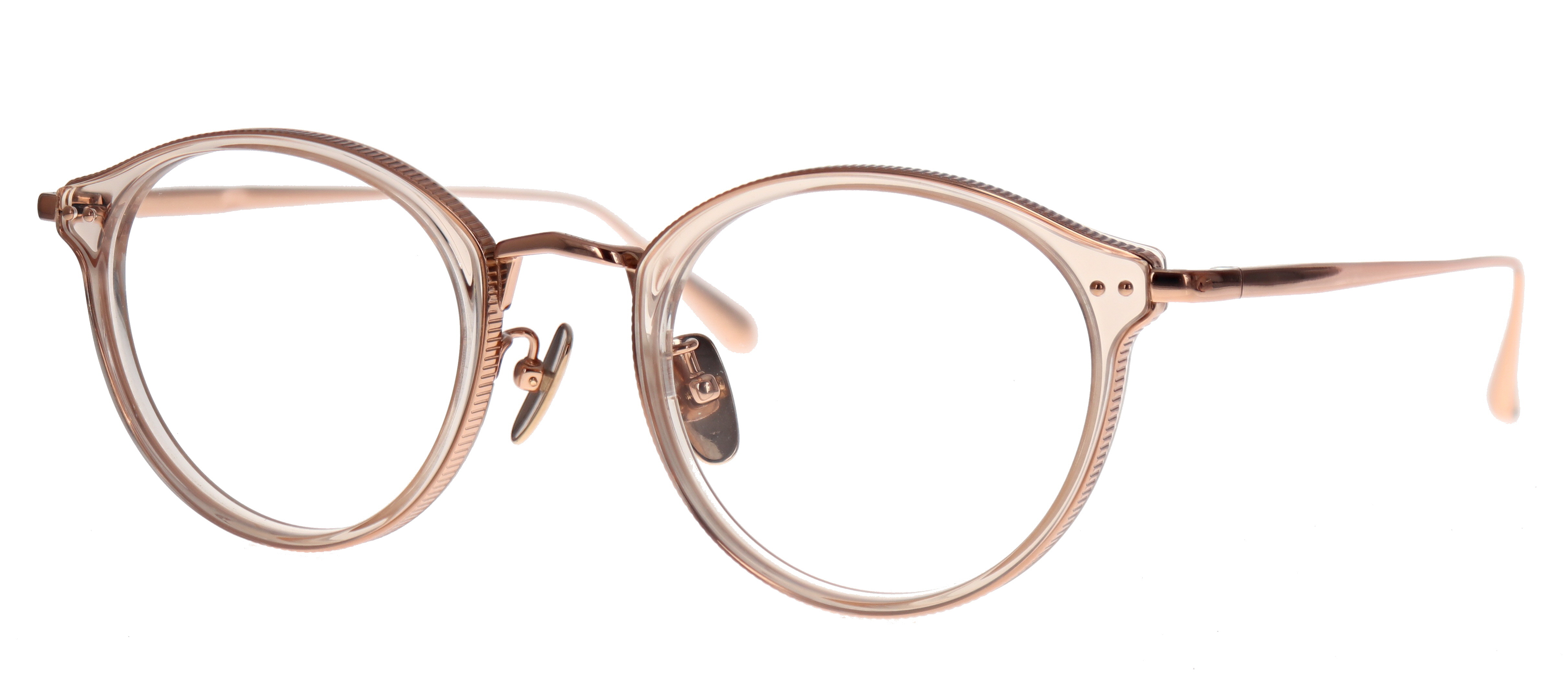 transparant roze /rose goud