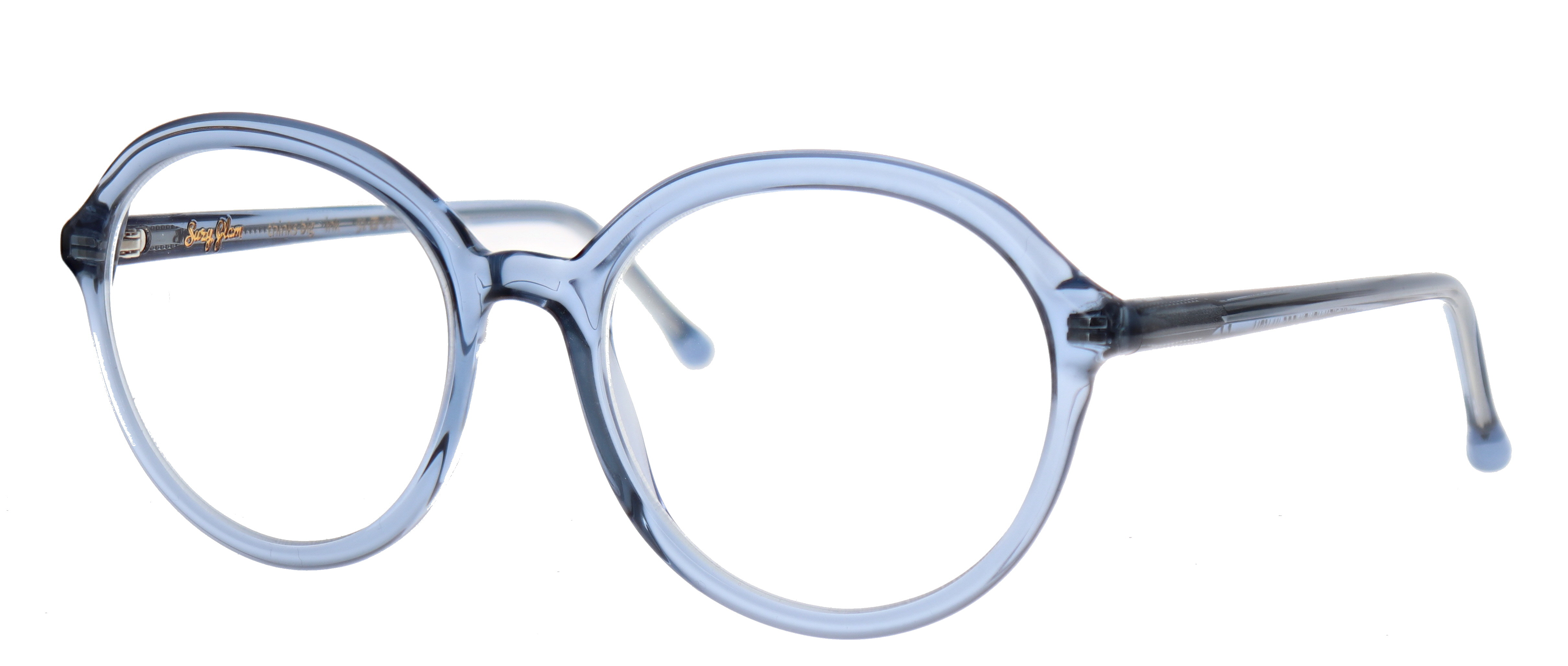 Transparant blauw